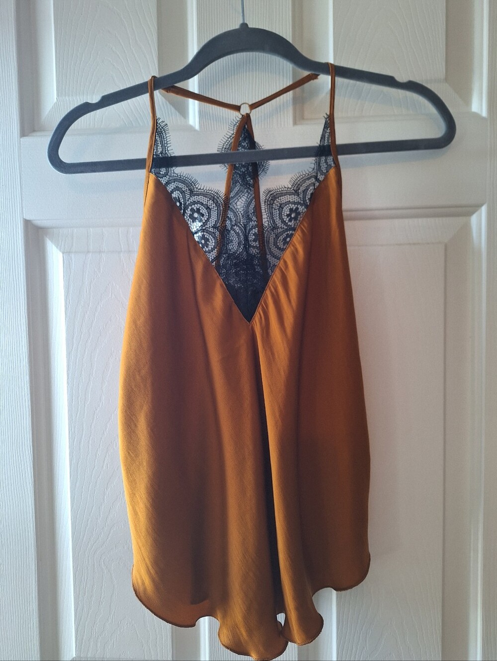 NWT Free People Intimately Gold/Black Cami